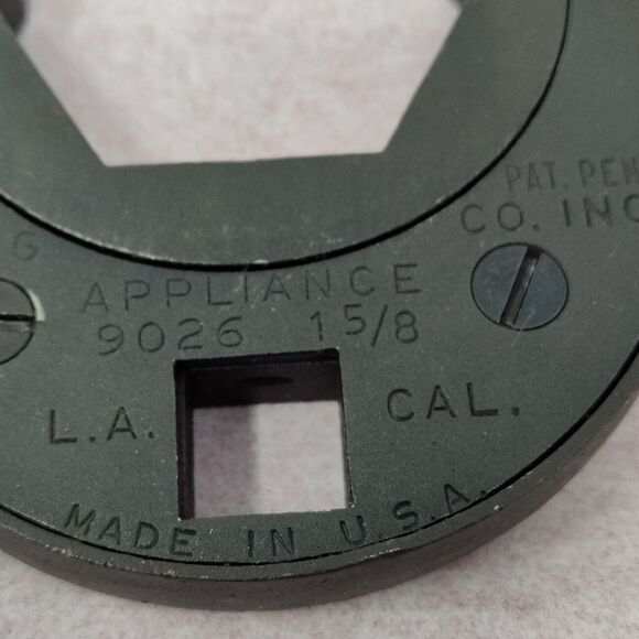 TAC Tubing Appliance 9026 1 5/8” Drive Ratcheting Crowsfoot 1/2” Drive**READ** - Picture 2 of 8